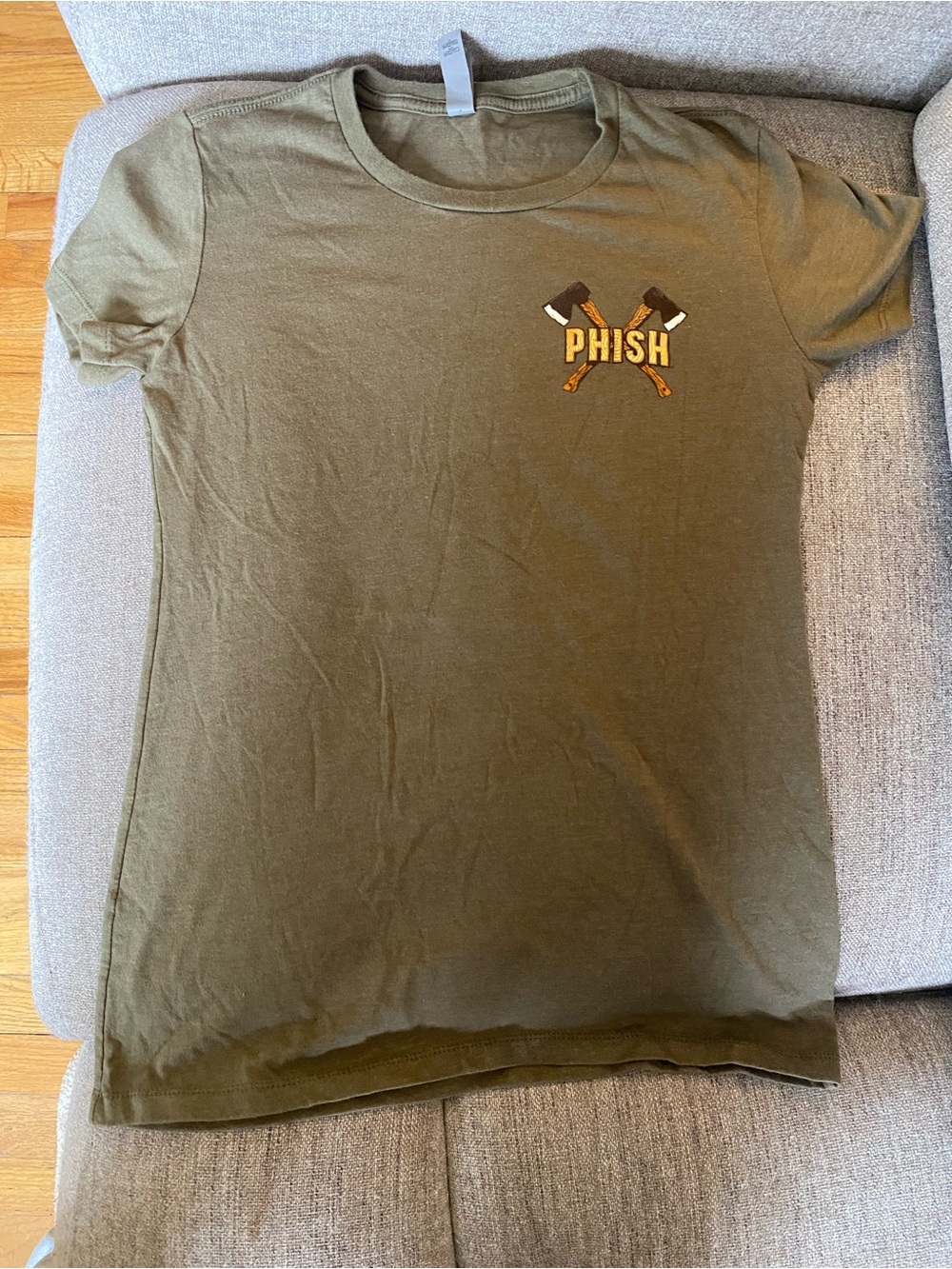 Phish Olive Green Graphic Tee